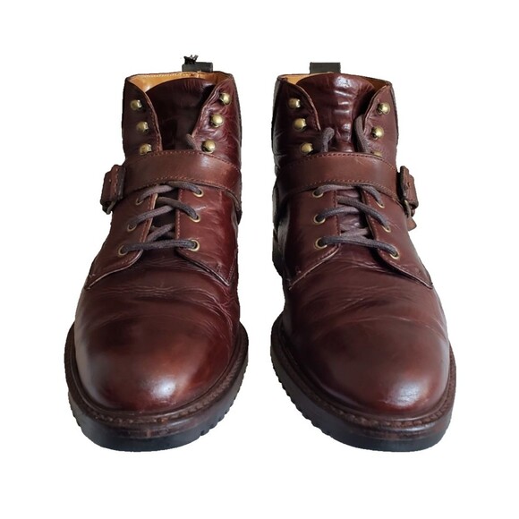 Vintage Cole Haan Country Brown Leather Chukka Ankle Boots Men\'s Size 9.5M 6321 main image 9